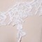 1 Yard 5" Ivory Beaded Bridal Veil Lace Trim with Dangling Leaf Motif for Wedding Veils